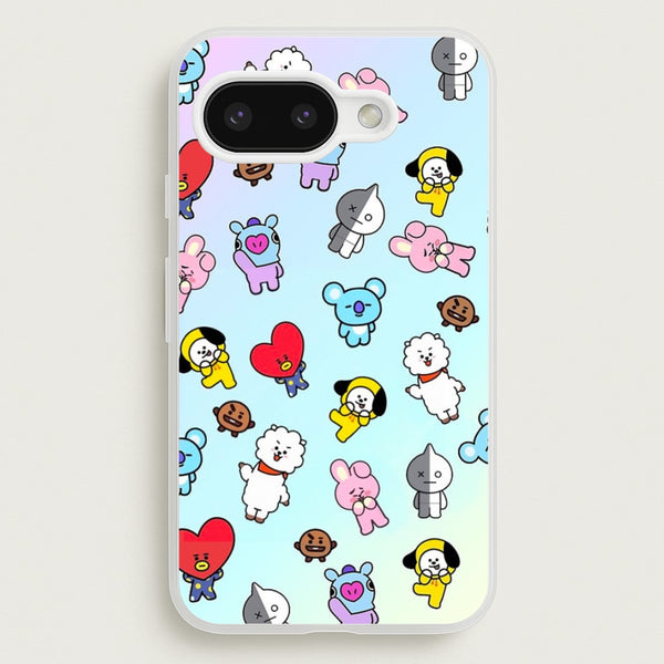 BT21 Collage - K Pop - Phone Case for Google Pixel 9a
