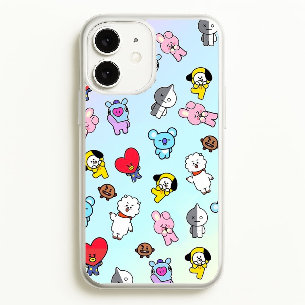 BT21 Collage - K Pop - Phone Case for iPhone 11