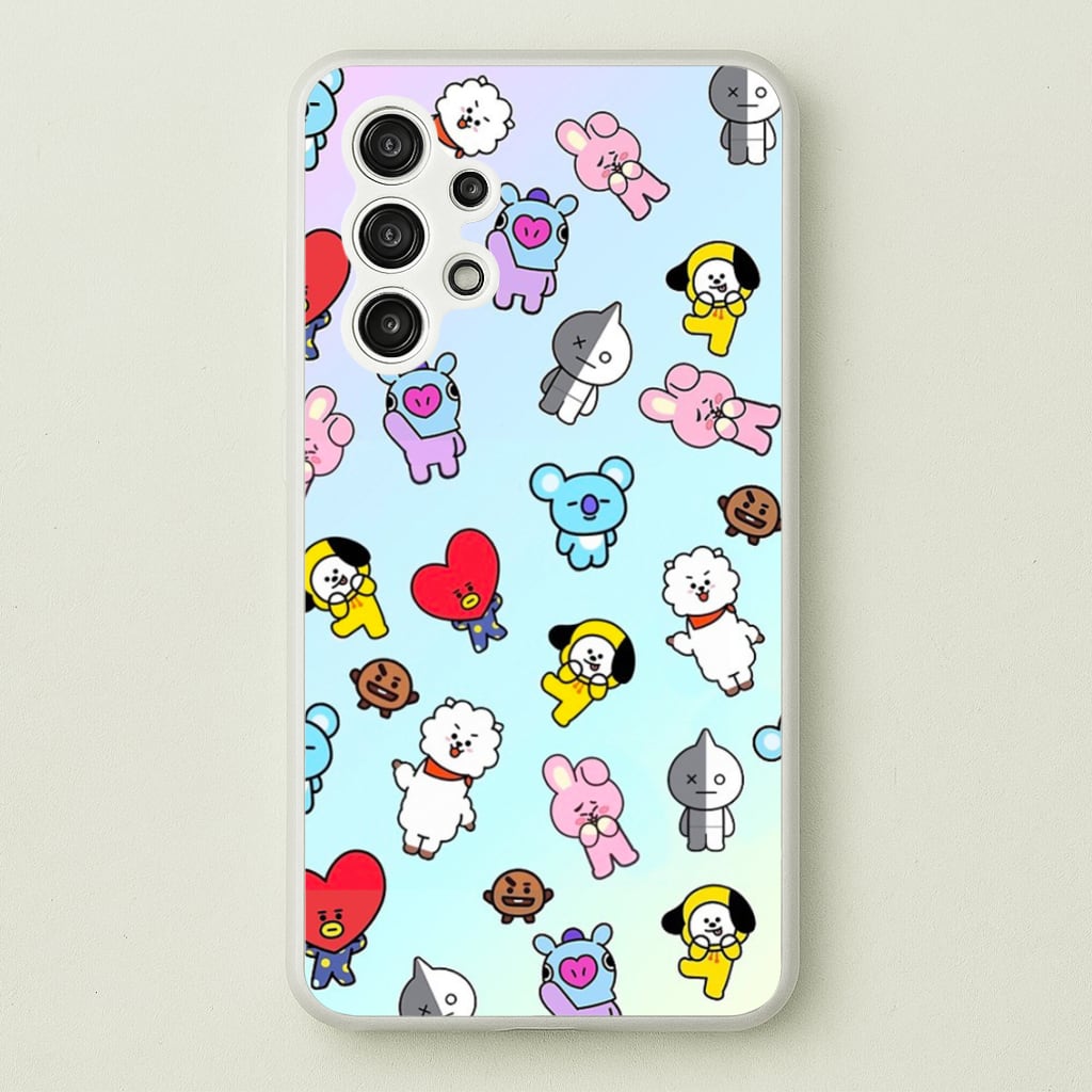 BT21 Collage - K Pop - Phone Case for Galaxy A13