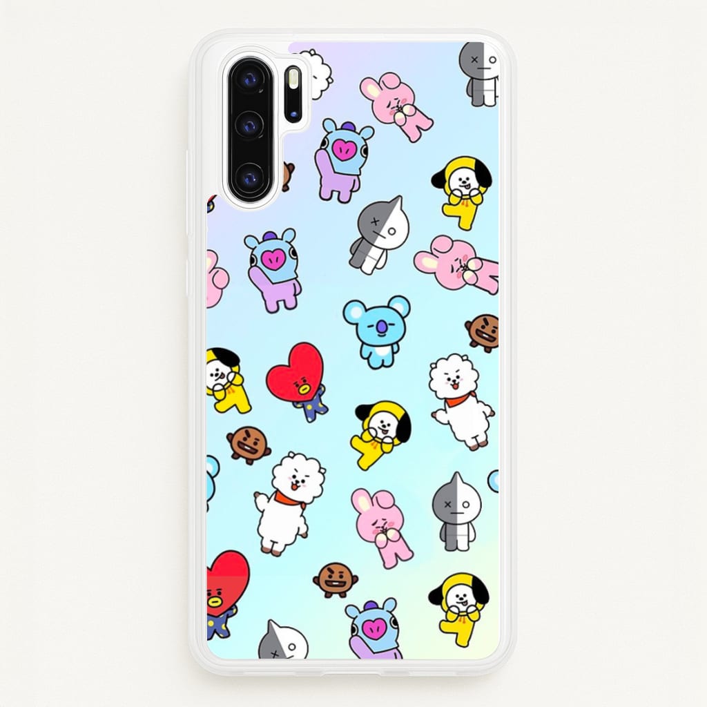 BT21 Collage - K Pop - Phone Case for Huawei P30 Pro