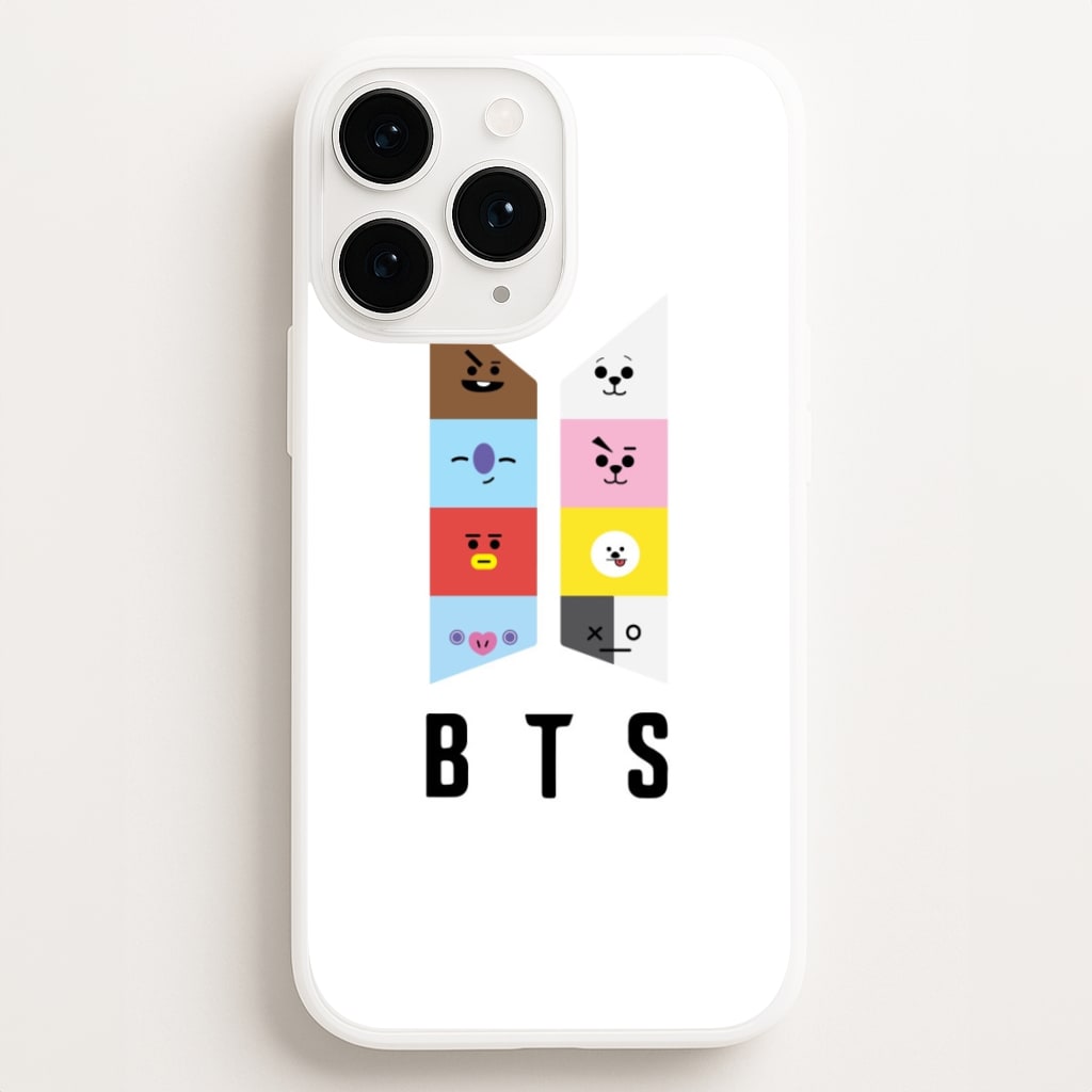 BT21 K-Pop Band Logo - BTS Phone Case for iPhone 16 Pro Max