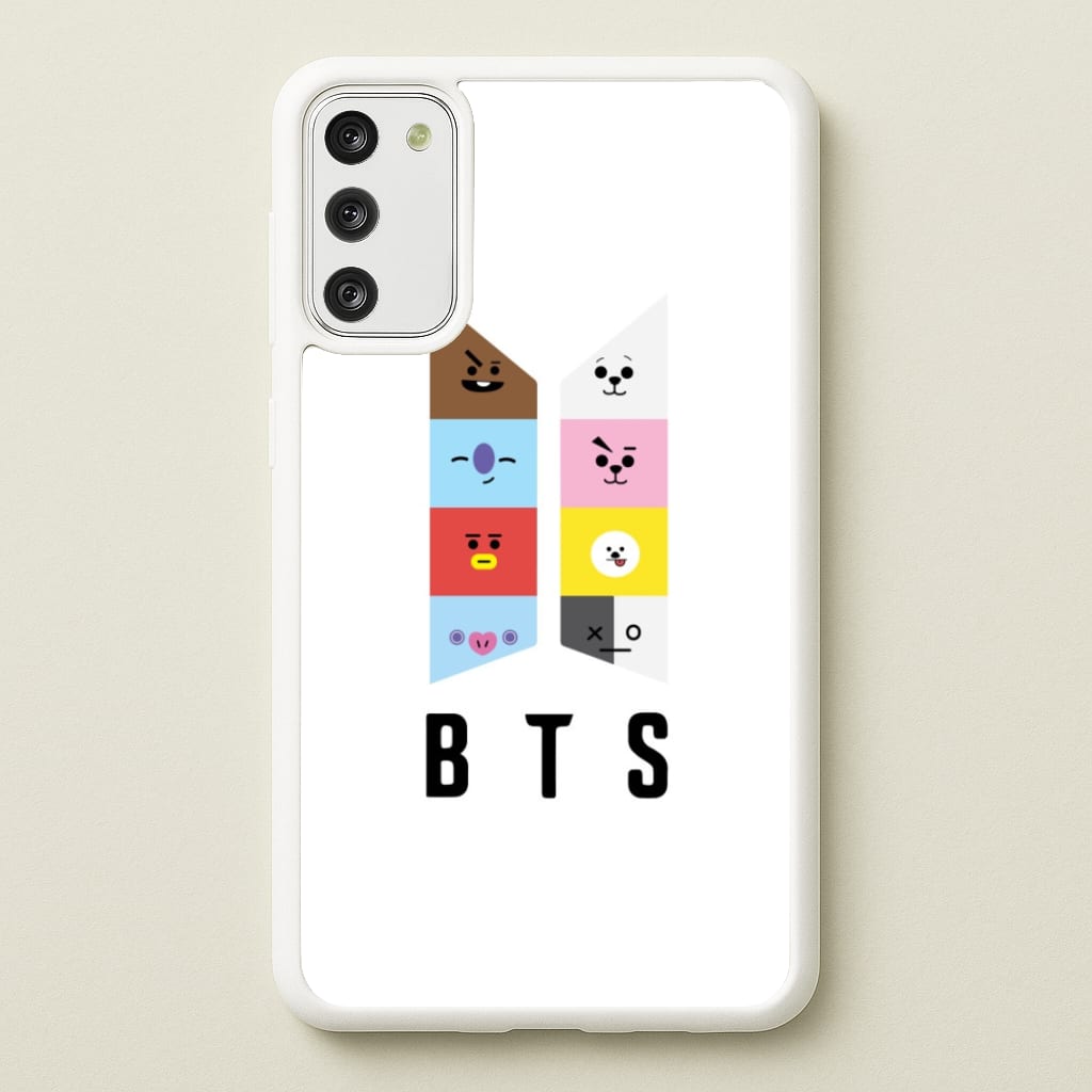 BT21 K-Pop Band Logo - BTS Phone Case for Galaxy S20FE
