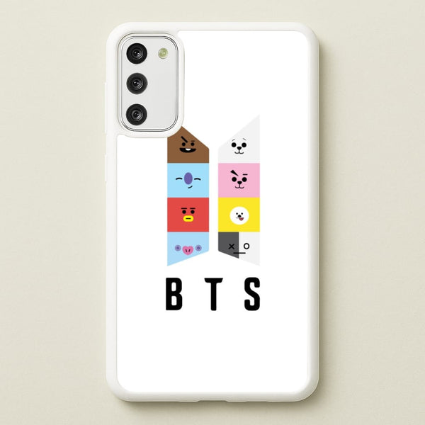 BT21 K-Pop Band Logo - BTS Phone Case for Galaxy S20
