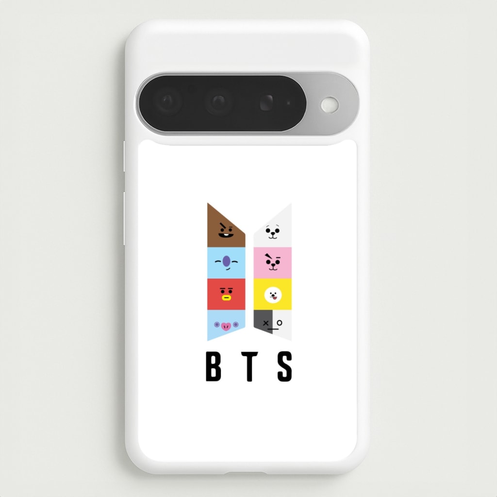 BT21 K-Pop Band Logo Phone Case for Google Pixel 10 Pro XL