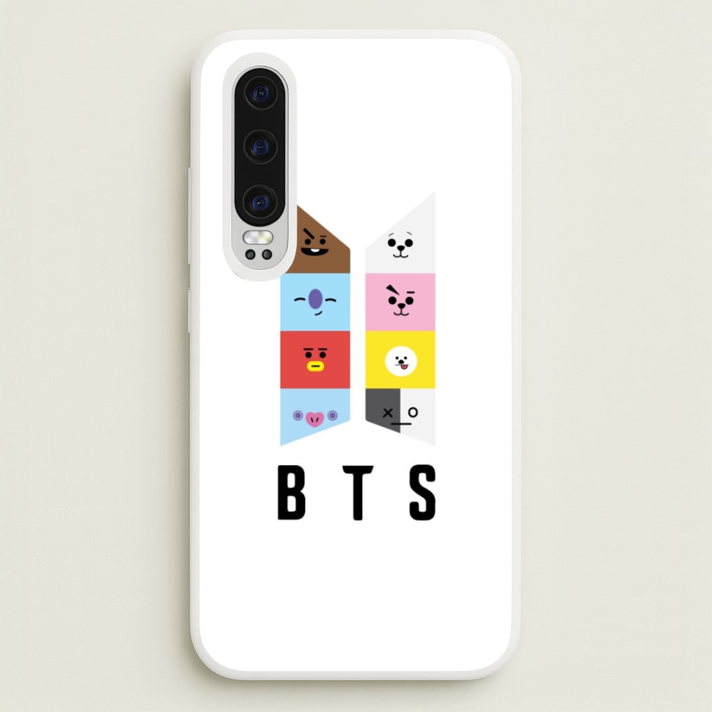 BT21 K-Pop Band Logo - BTS Phone Case for Huawei P30