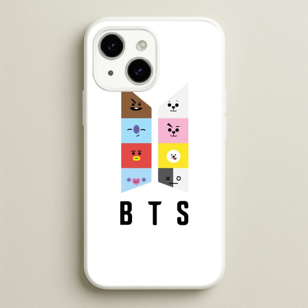 BT21 K-Pop Band Logo - BTS Phone Case for iPhone 14 Plus