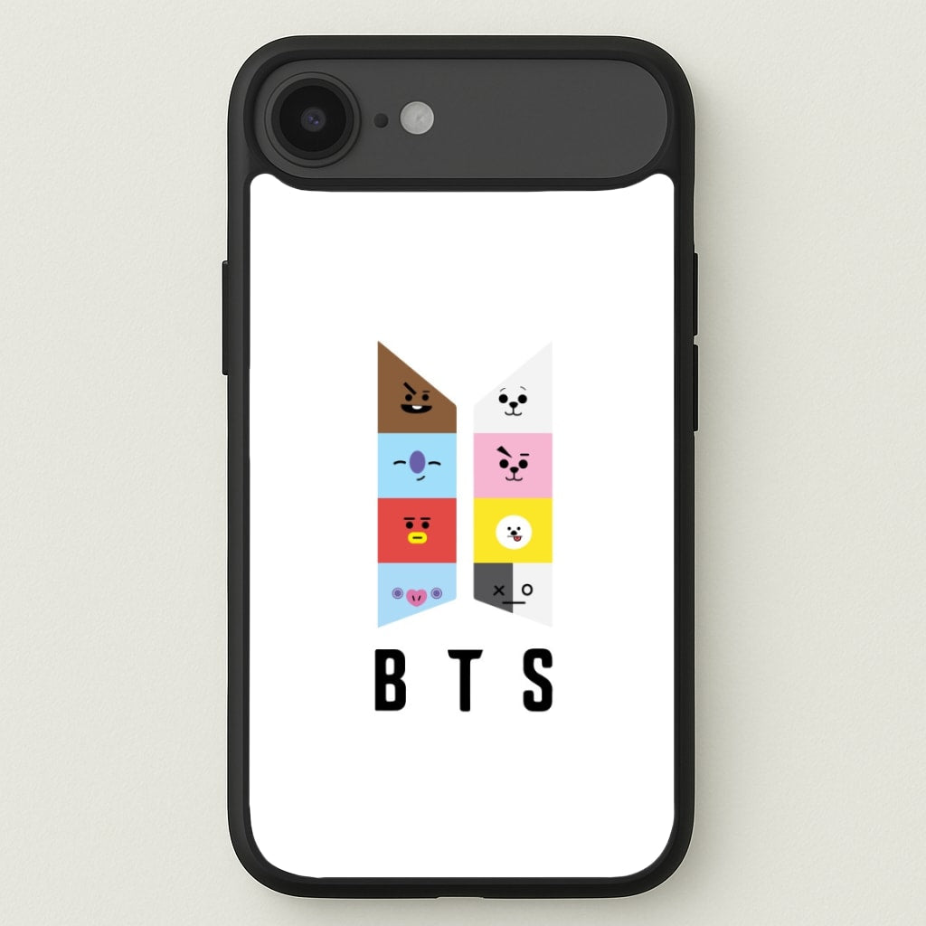 BT21 K-Pop Band Logo Phone Case for iPhone 17 Air