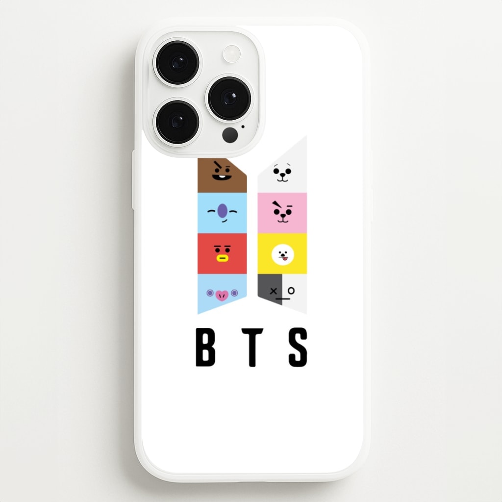 BT21 K-Pop Band Logo - BTS Phone Case for iPhone 13 Pro Max