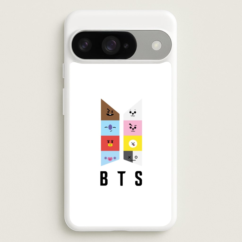 BT21 K-Pop Band Logo Phone Case for Google Pixel 10 / 10 Pro