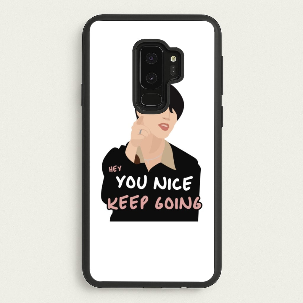 You Nice Keep Going - K Pop - BTS Phone Case for Galaxy S9 Plus