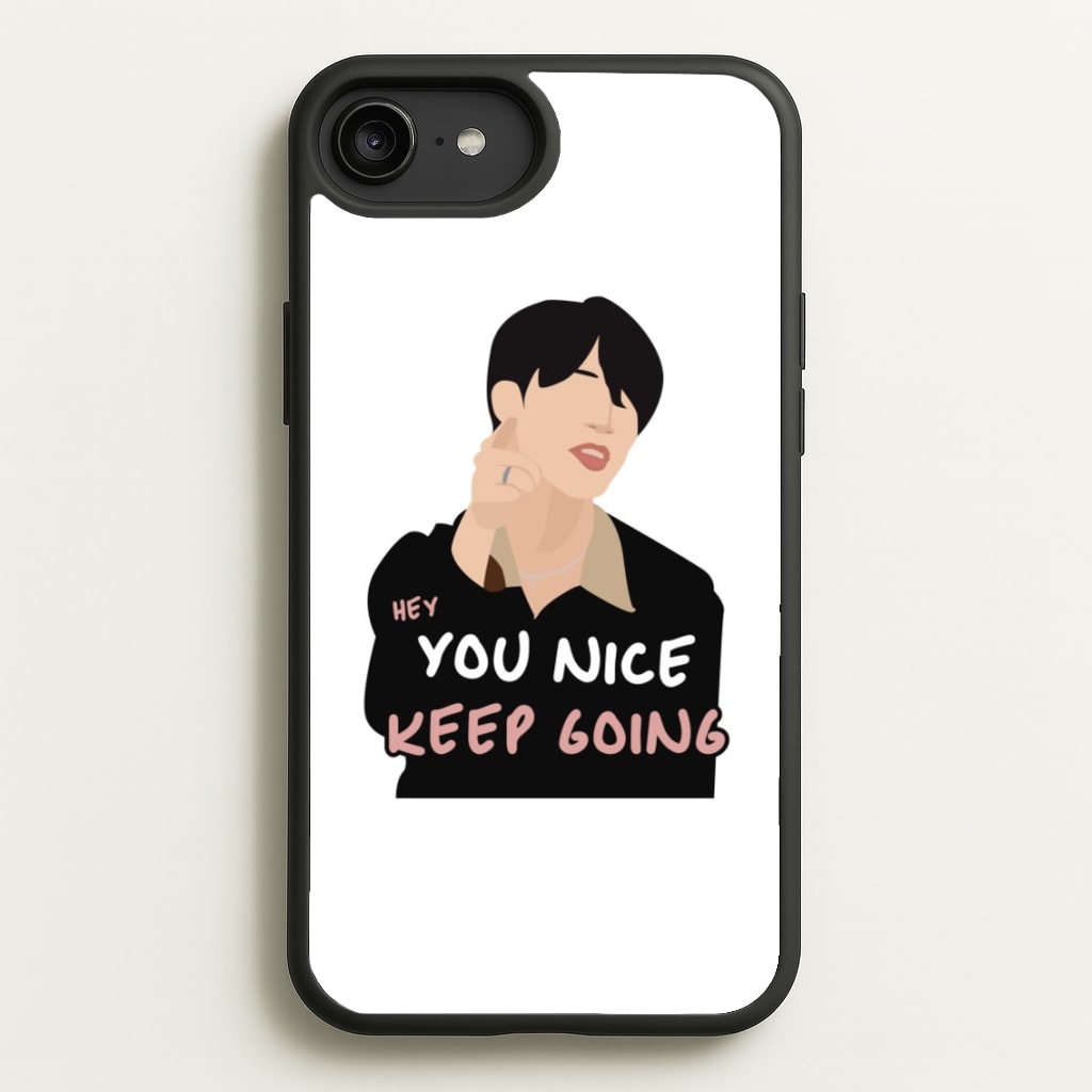 You Nice Keep Going - K Pop - BTS Phone Case for iPhone 6 Plus / 7 Plus / 8 Plus
