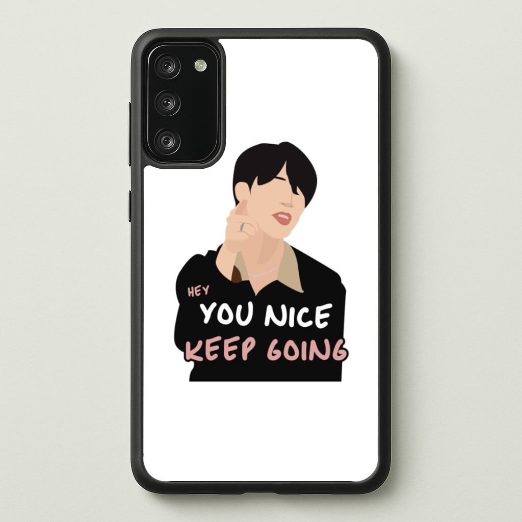 You Nice Keep Going - K Pop - BTS Phone Case for Galaxy S20
