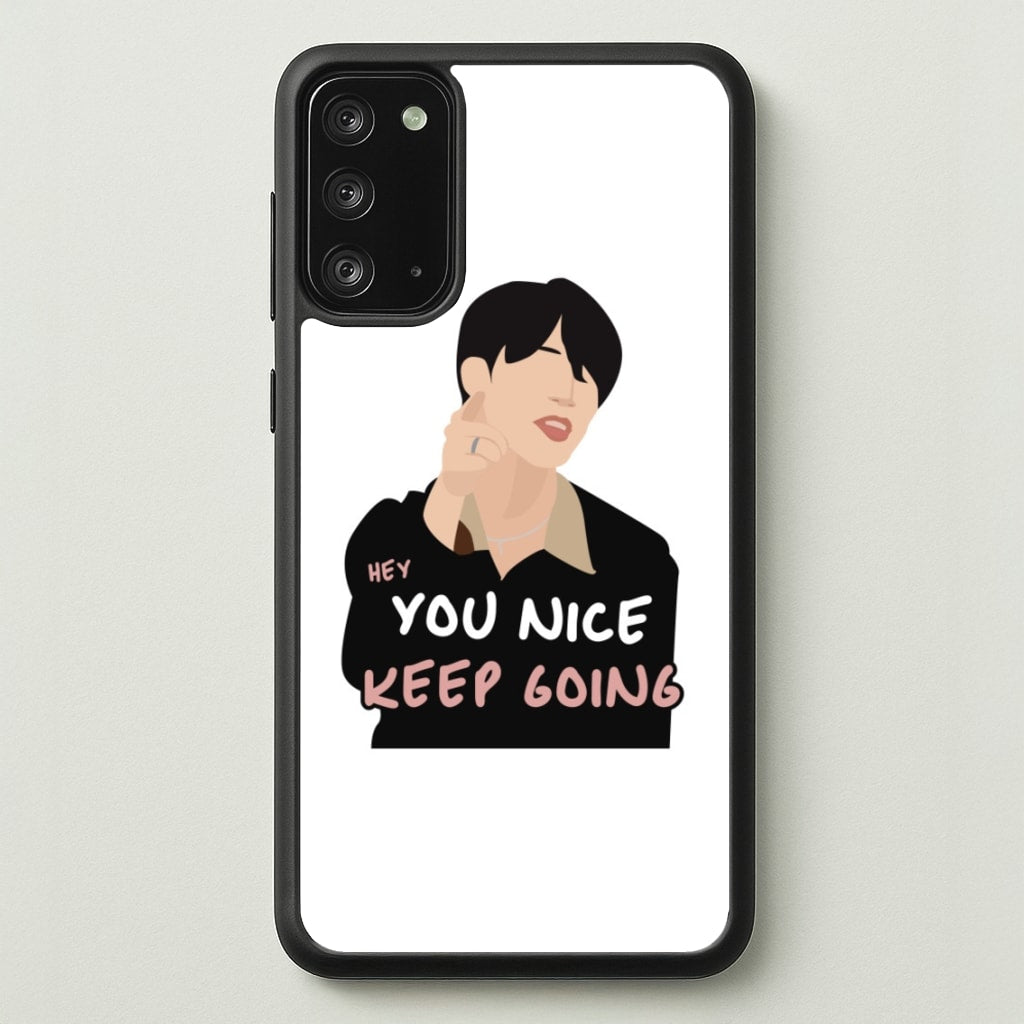 You Nice Keep Going - K Pop - BTS Phone Case for Galaxy Note 20