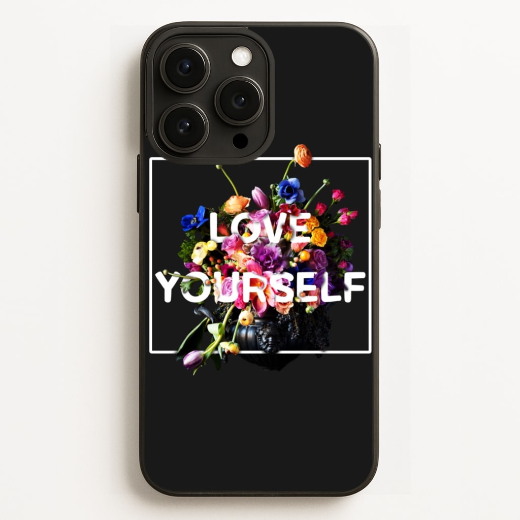 Floral Love Yourself - K Pop - BTS Phone Case for iPhone 12 Pro Max