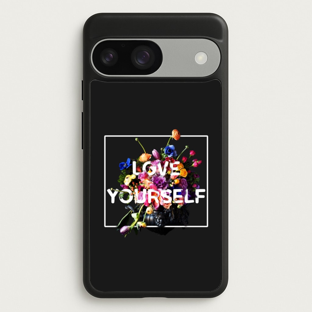 Floral Love Yourself - K Pop - BTS Phone Case for Google Pixel 9 / 9 Pro