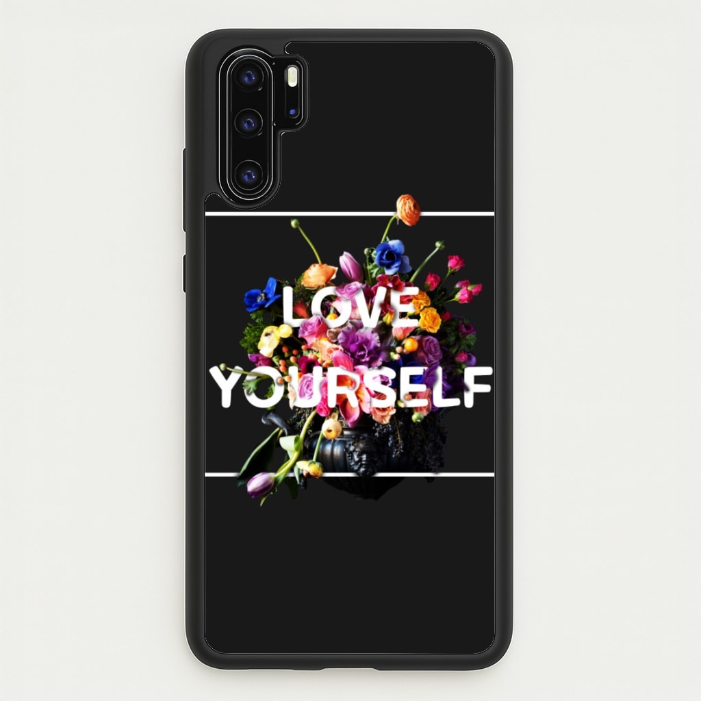 Floral Love Yourself - K Pop - BTS Phone Case for Huawei P30 Pro