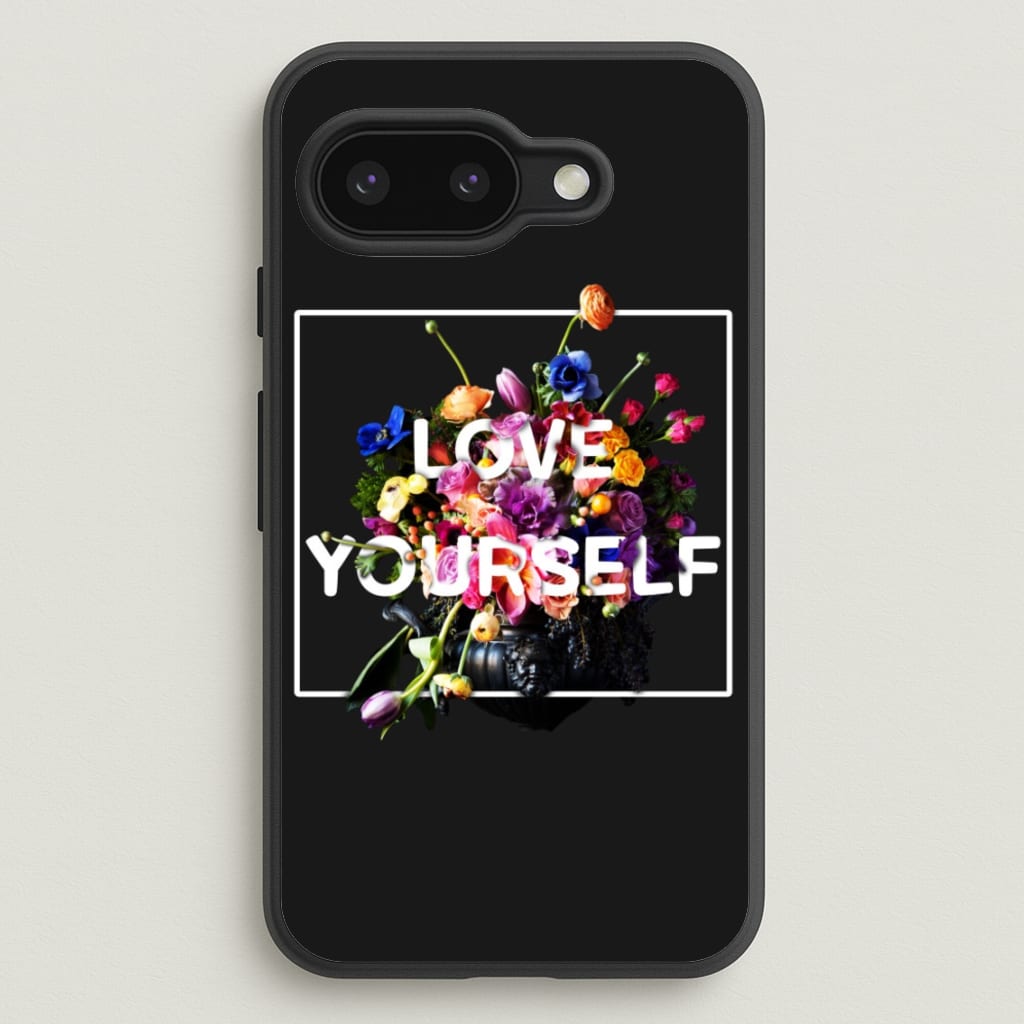 Floral Love Yourself - K Pop - BTS Phone Case for Google Pixel 9a