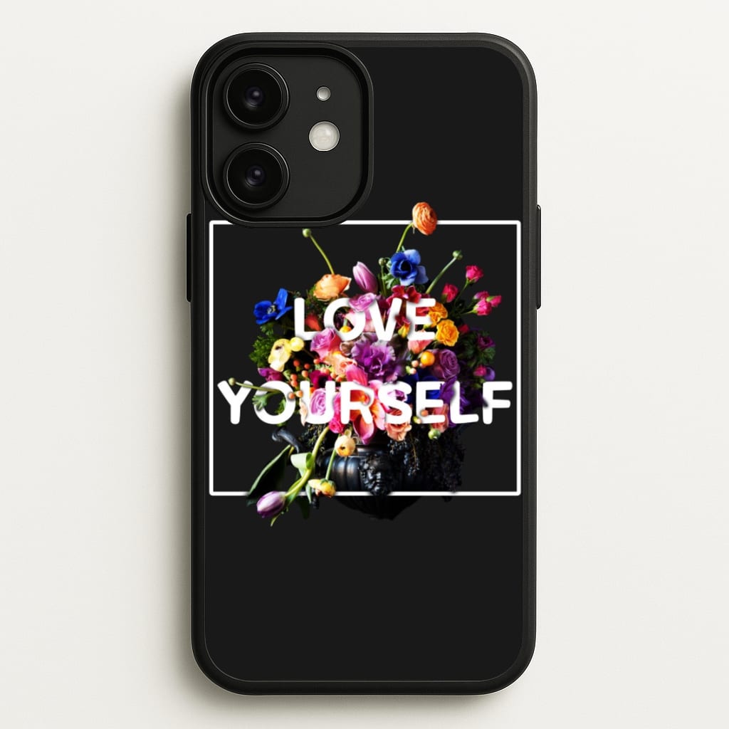 Floral Love Yourself - K Pop - BTS Phone Case for iPhone 11