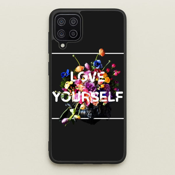Floral Love Yourself - K Pop - BTS Phone Case for Galaxy A12