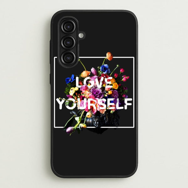 Floral Love Yourself - K Pop - BTS Phone Case for Galaxy A16