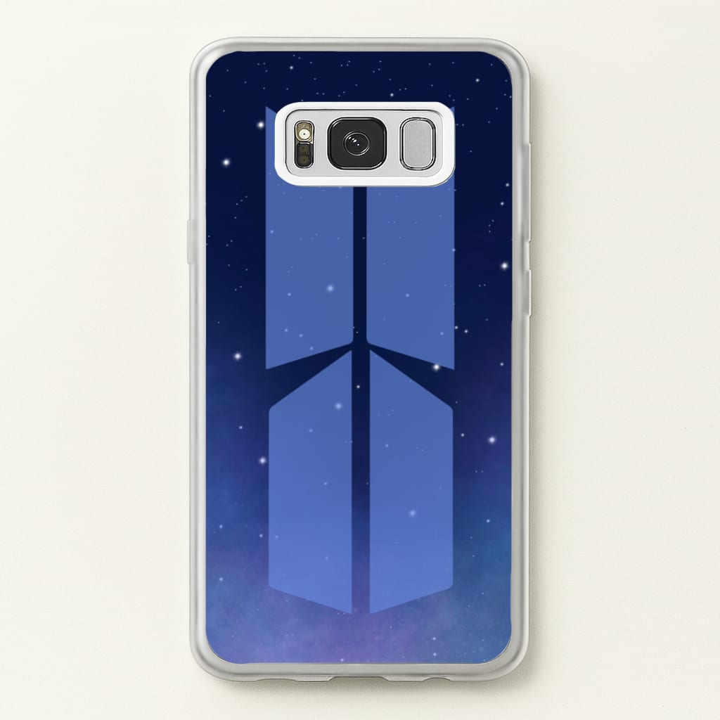BTS Blue Night - K Pop - BTS Phone Case for Galaxy S8 Plus