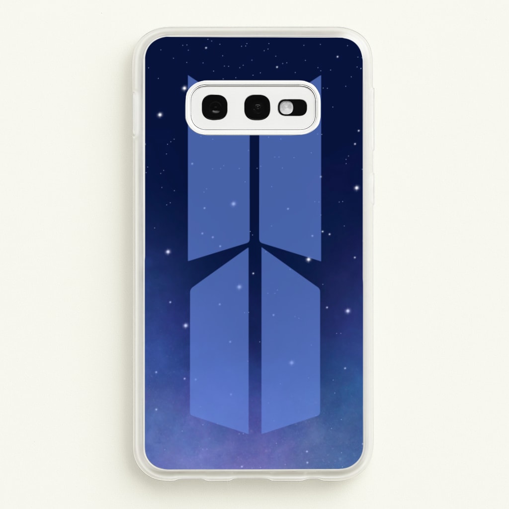 BTS Blue Night - K Pop - BTS Phone Case for Galaxy S10e