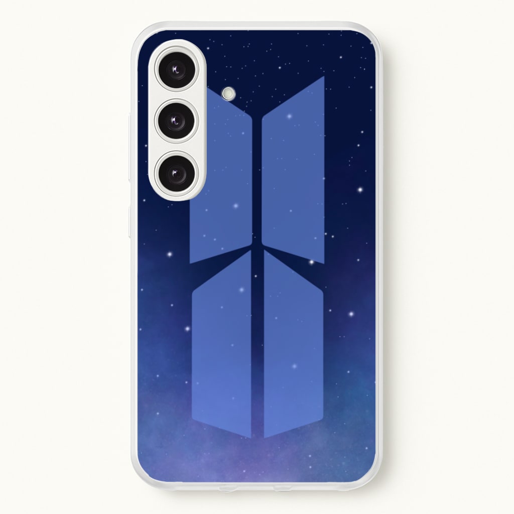 BTS Blue Night - K Pop - BTS Phone Case for Galaxy S24