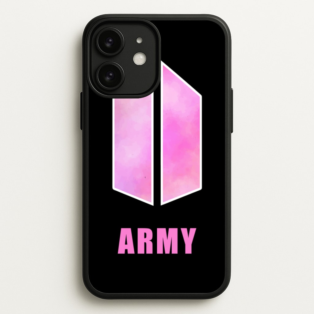 BTS Army Pink - K Pop - BTS Phone Case for iPhone 11