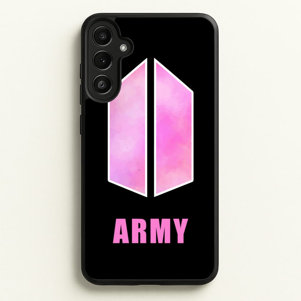 BTS Army Pink - K Pop - BTS Phone Case for Galaxy A36
