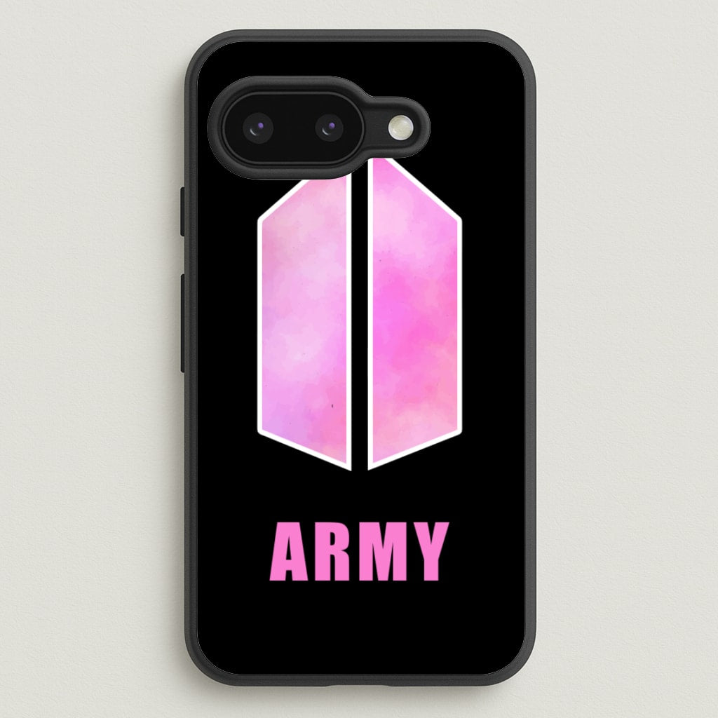 BTS Army Pink - K Pop - BTS Phone Case for Google Pixel 9a
