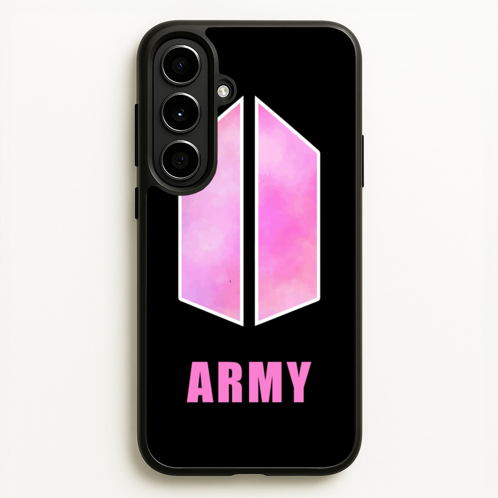 BTS Army Pink - K Pop - BTS Phone Case for Galaxy A56