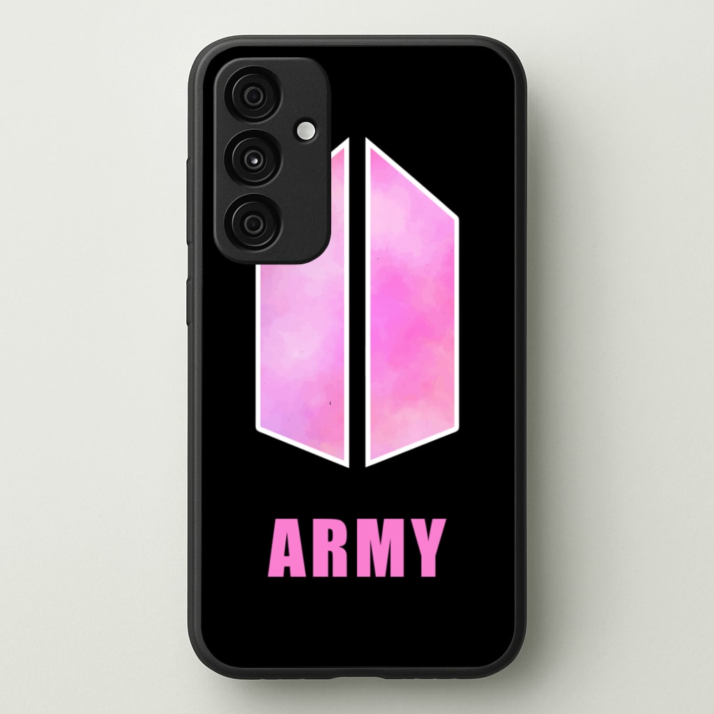 BTS Army Pink - K Pop - BTS Phone Case for Galaxy A35