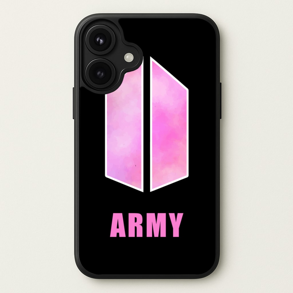 BTS Army Pink - K Pop Phone Case for iPhone 17