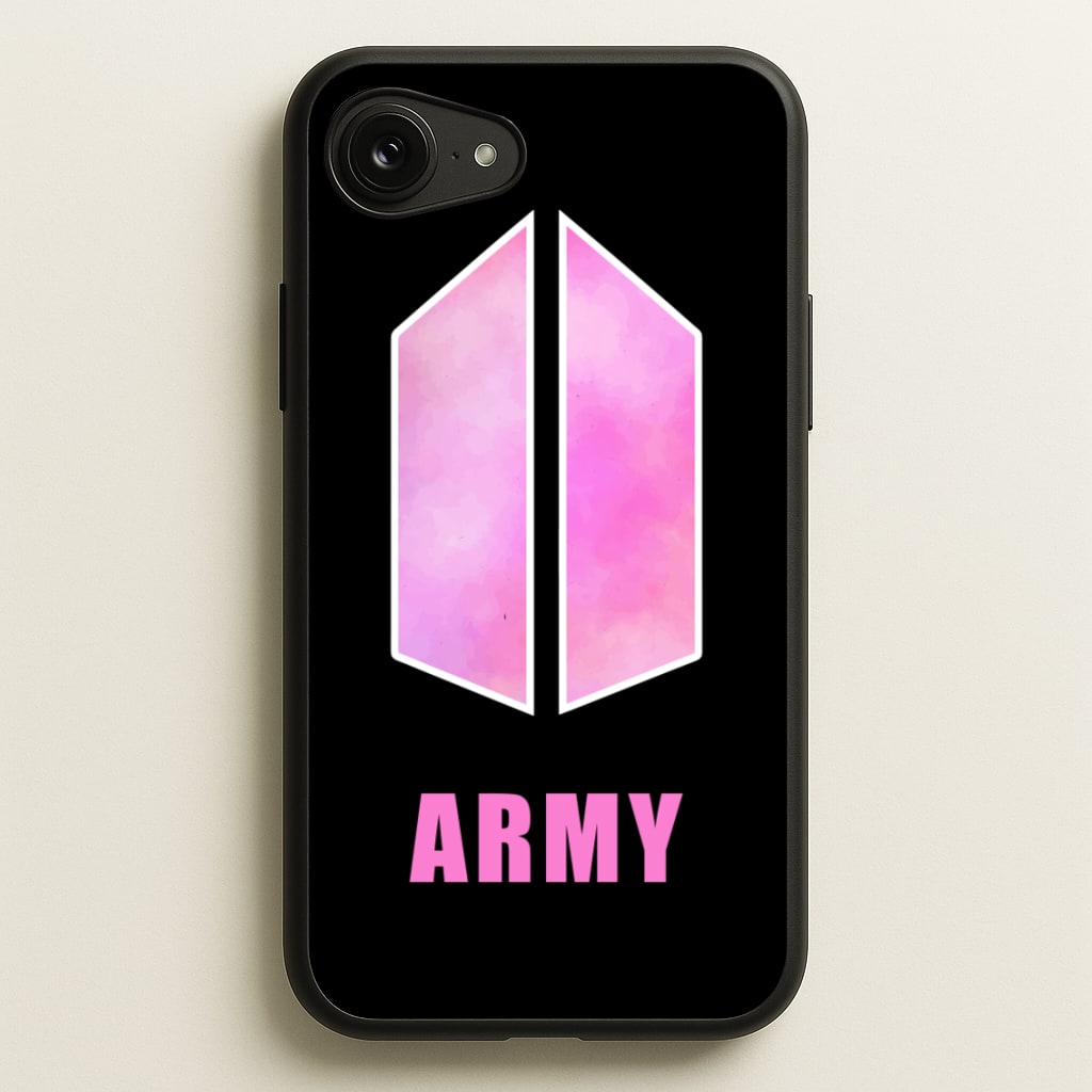 BTS Army Pink - K Pop - BTS Phone Case for iPhone 16e