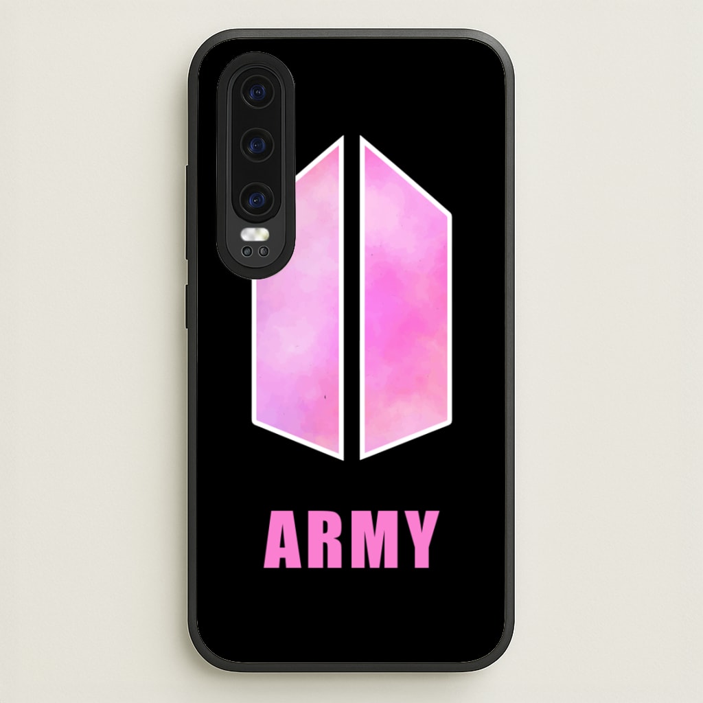 BTS Army Pink - K Pop - BTS Phone Case for Huawei P30