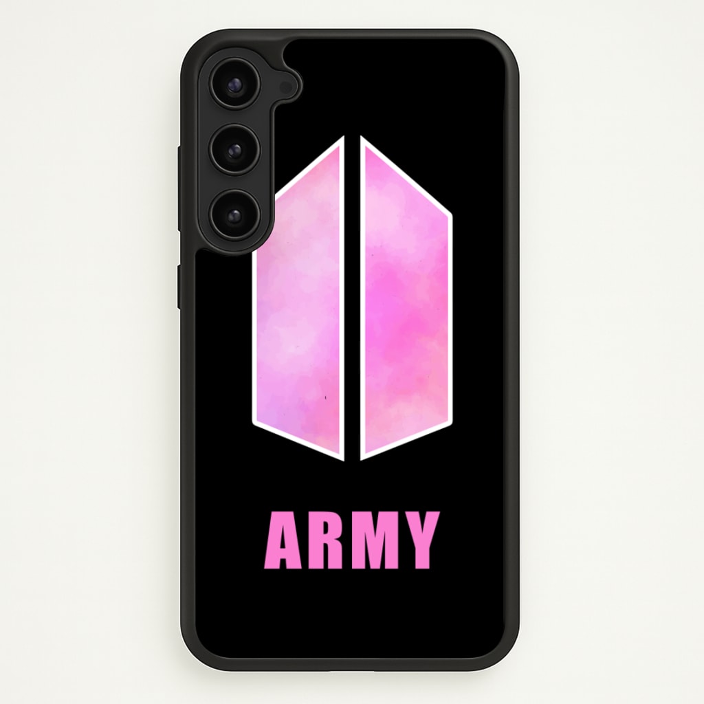 BTS Army Pink - K Pop - BTS Phone Case for Galaxy S23 Plus