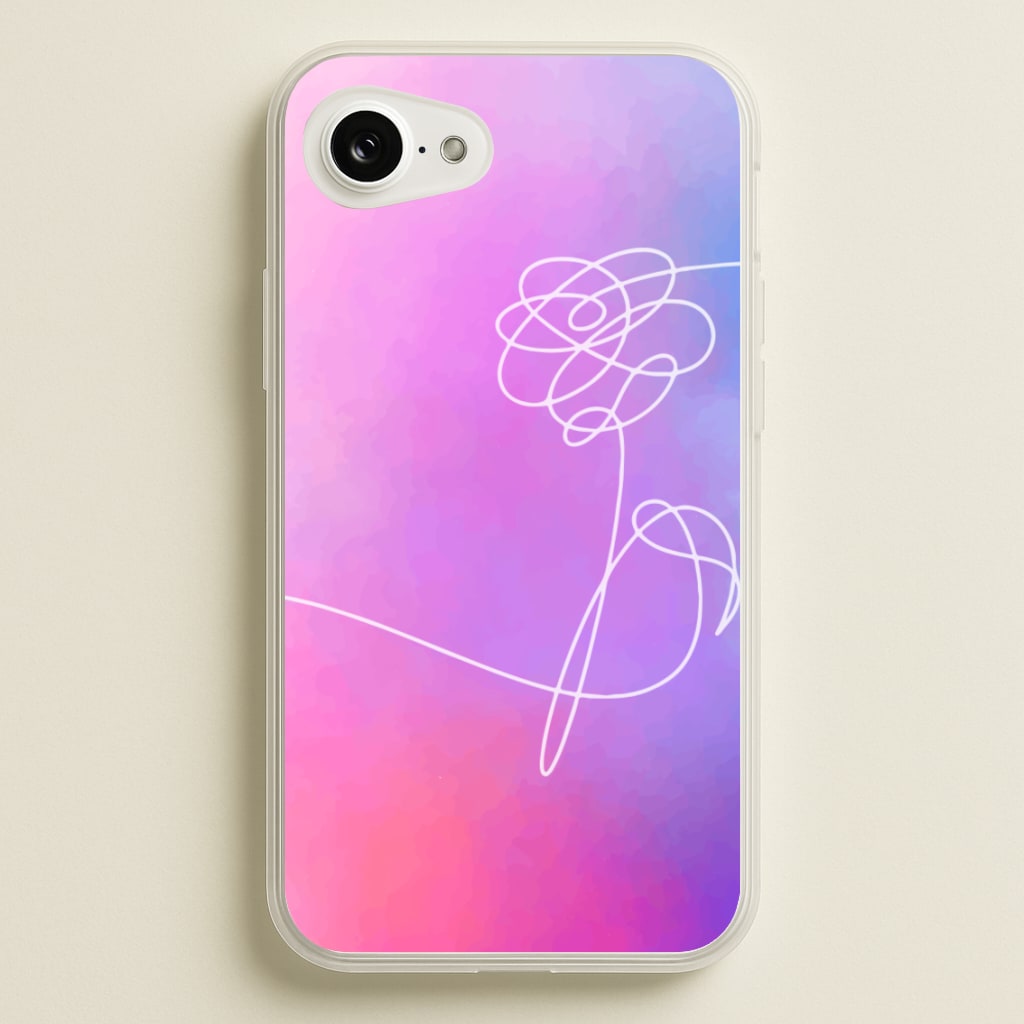 BTS Flower Pattern - K Pop - BTS Phone Case for iPhone 16e