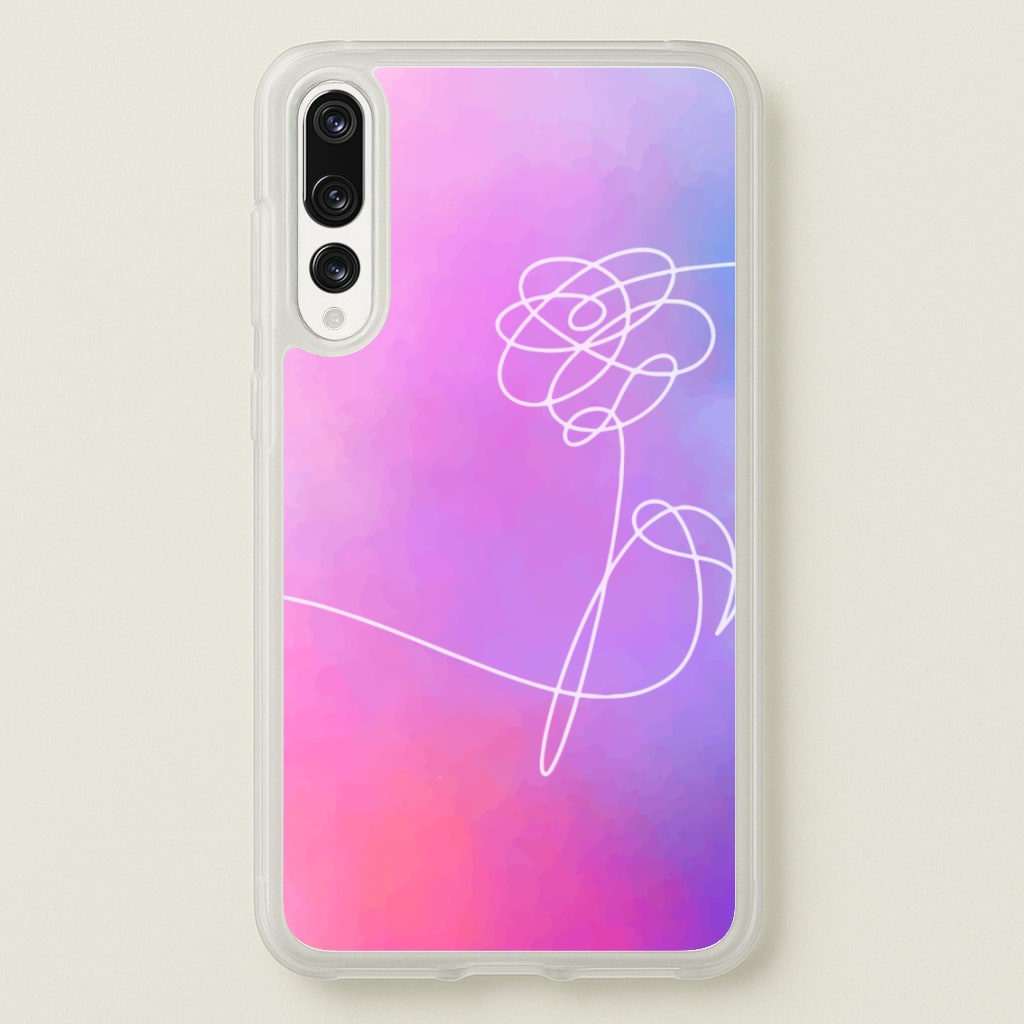 BTS Flower Pattern - K Pop - BTS Phone Case for Huawei P20 Pro