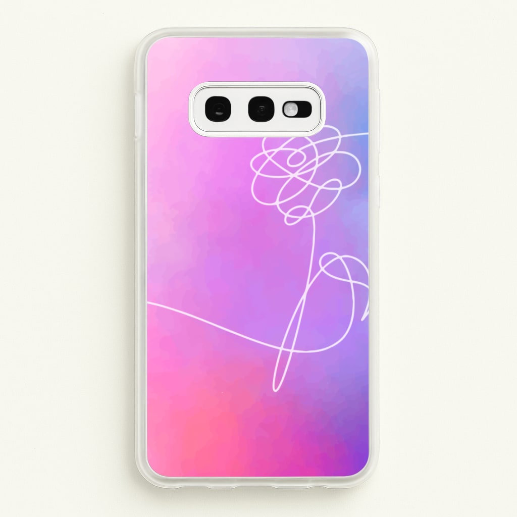 BTS Flower Pattern - K Pop - BTS Phone Case for Galaxy S10e