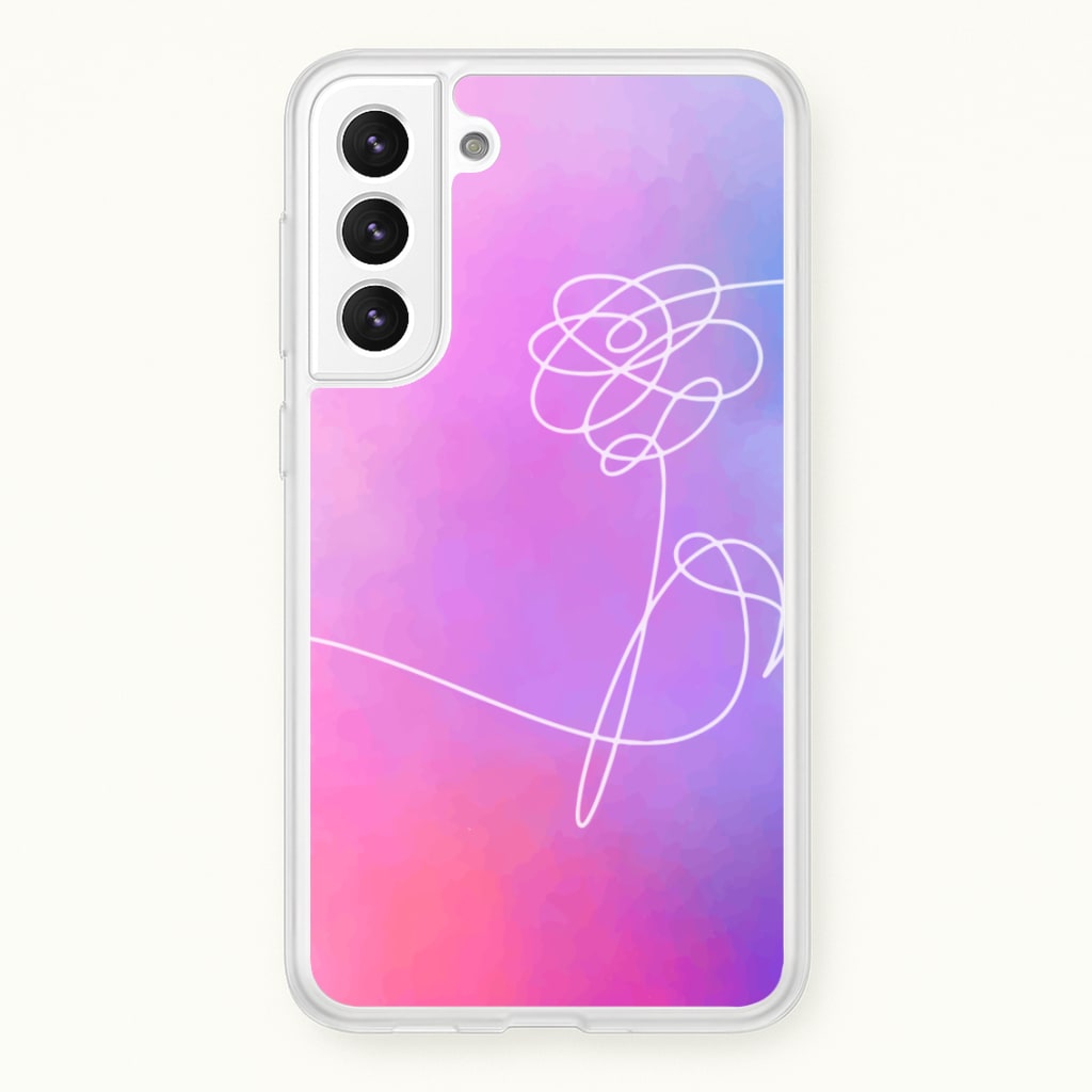 BTS Flower Pattern - K Pop - BTS Phone Case for Galaxy S21
