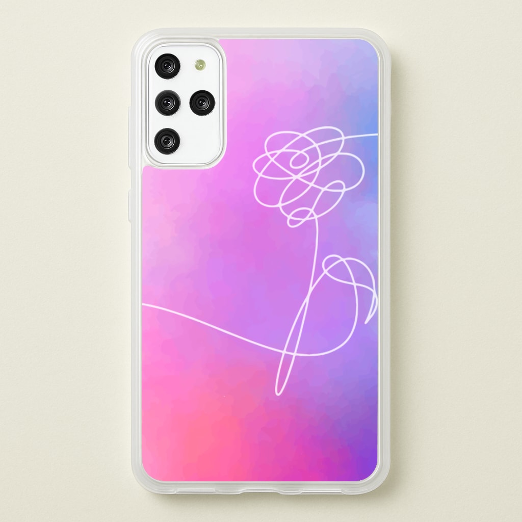 BTS Flower Pattern - K Pop - BTS Phone Case for Galaxy S20 Plus