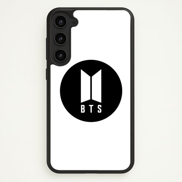 BTS logo Black - K Pop - BTS Phone Case for Galaxy S23