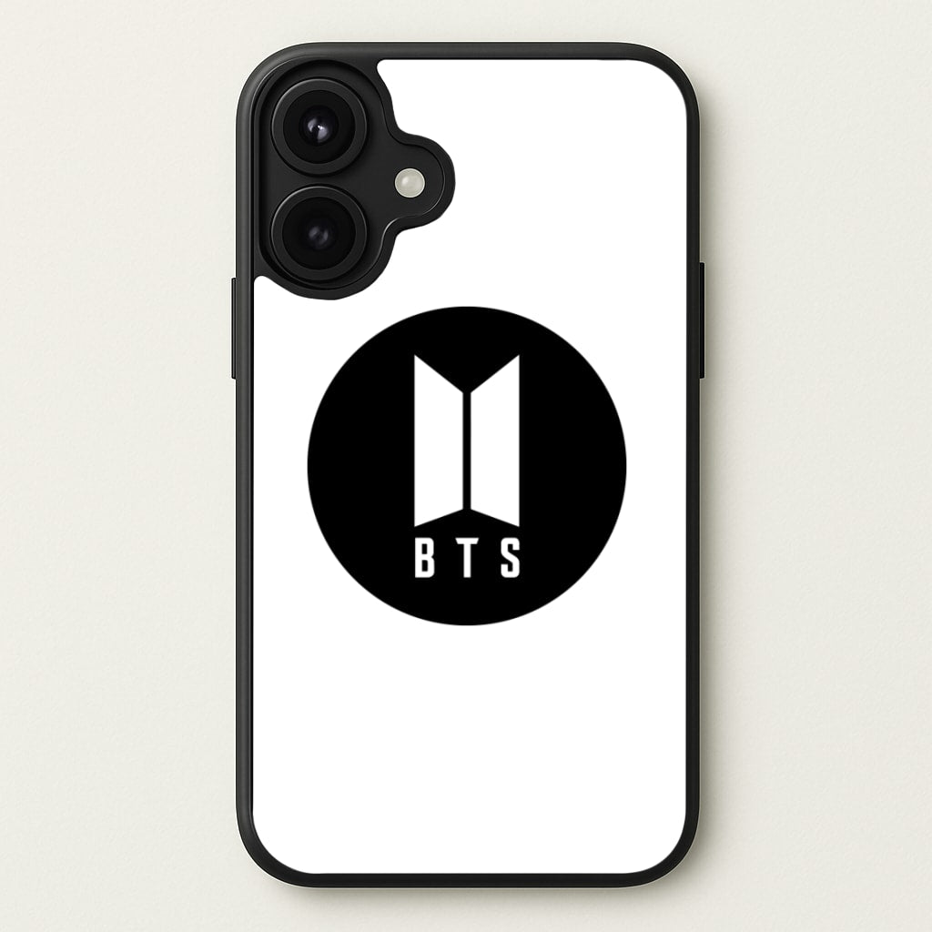 BTS logo Black - K Pop Phone Case for iPhone 17
