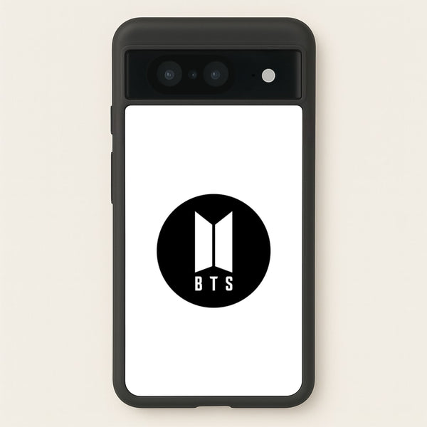 BTS logo Black - K Pop - BTS Phone Case for Google Pixel 8
