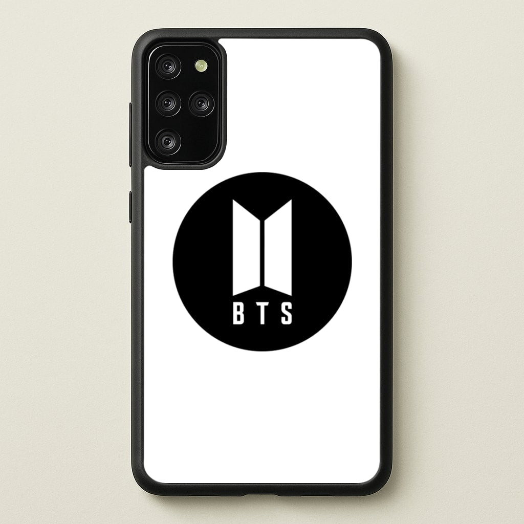 BTS logo Black - K Pop - BTS Phone Case for Galaxy S20 Plus