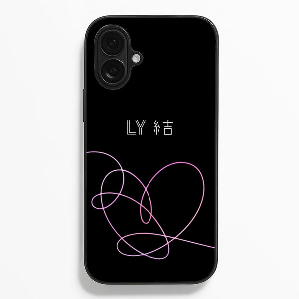 LY Heart - K Pop - BTS Phone Case for iPhone 16 Plus