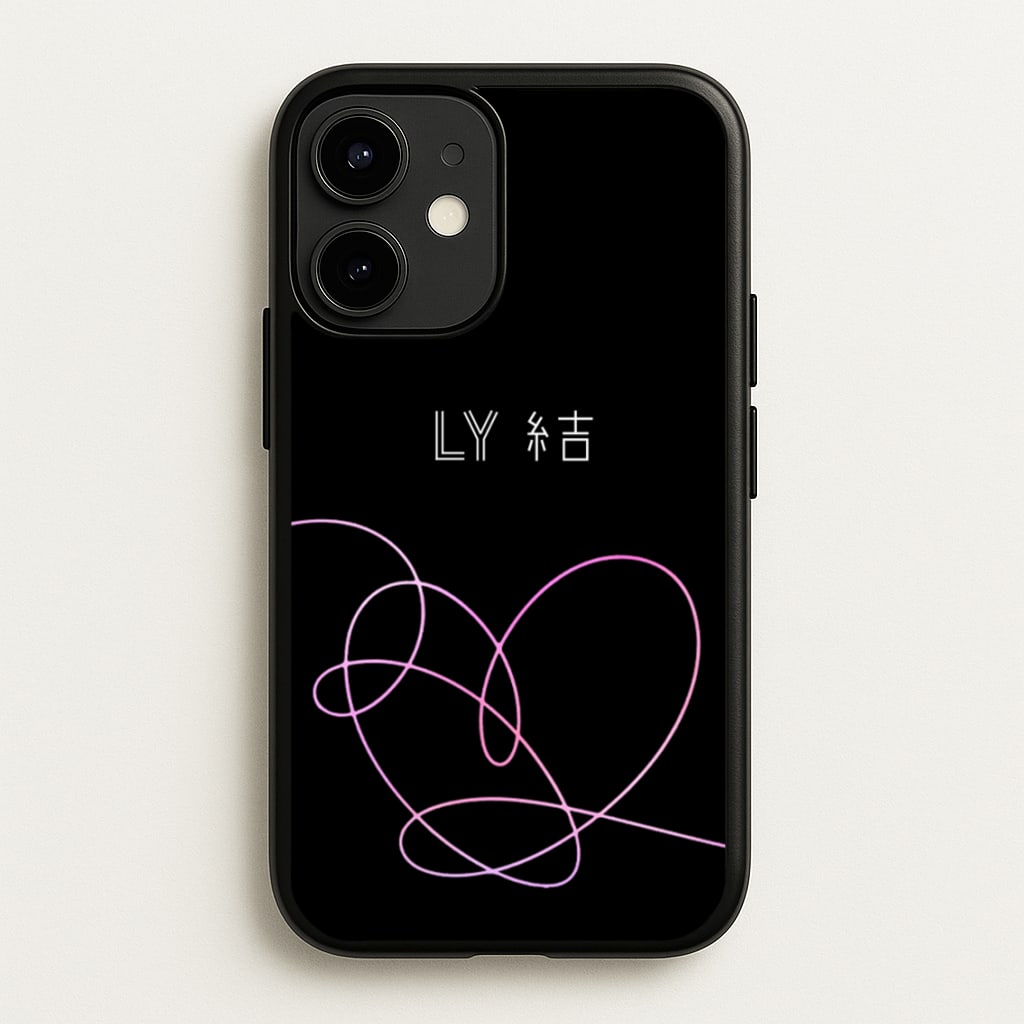 LY Heart - K Pop - BTS Phone Case for iPhone 12 / 12 Pro