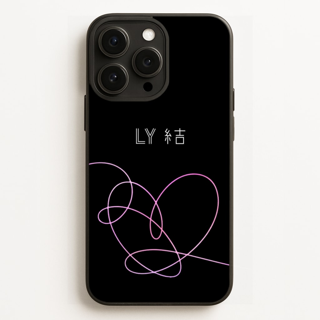 LY Heart - K Pop - BTS Phone Case for iPhone 12 Pro Max