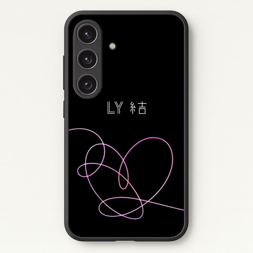 LY Heart - K Pop - BTS Phone Case for Galaxy S25