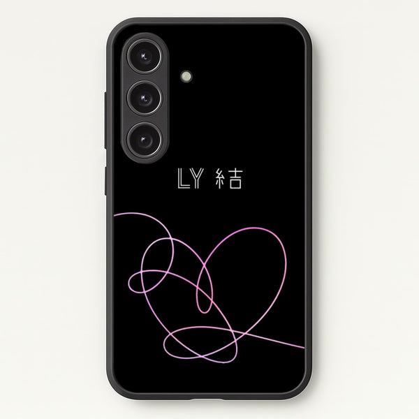 LY Heart - K Pop - BTS Phone Case for Galaxy S25
